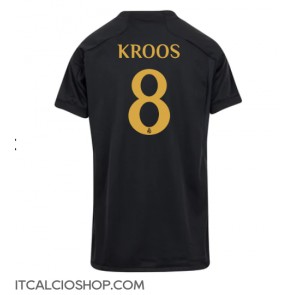 Real Madrid Toni Kroos #8 Terza Maglia Femmina 2023-24 Manica Corta